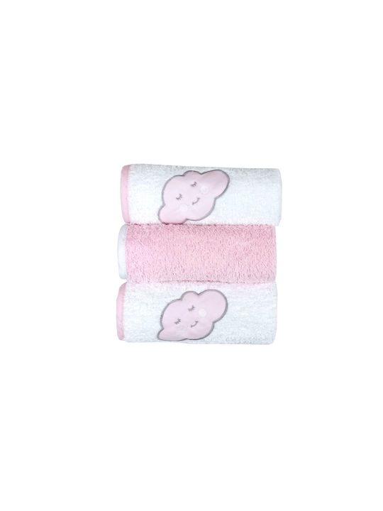 Baby Star Schultertuch Burp Cloth 29x29cm 3 Stück