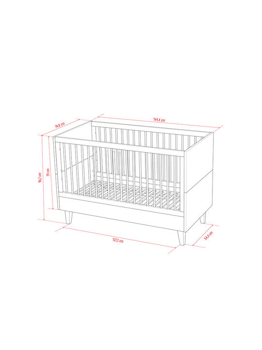 Vox Concept Oak Baby-Möbel-Sets