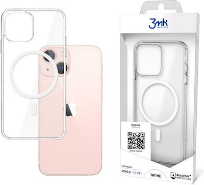 3MK MagCase Umschlag Rückseite Silikon Transparent (iPhone 13 Pro)