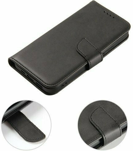 Hurtel Magnet Elegant Wallet Δερματίνης Μαύρο (Poco M4 Pro 5G / Redmi Note 11s 5G)