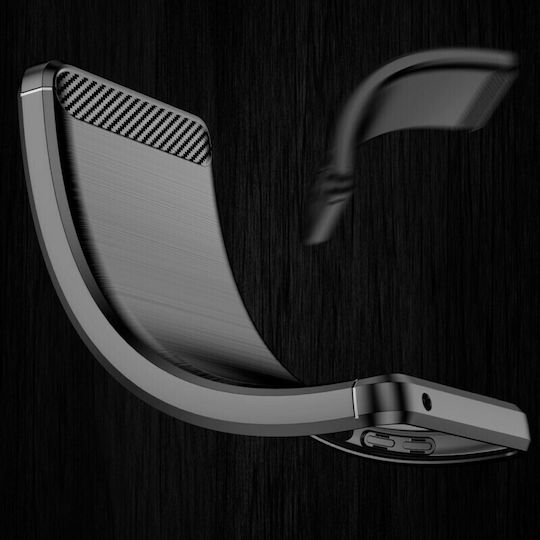 Hurtel Carbon Back Cover Σιλικόνης Μαύρο (Galaxy A33 5G)