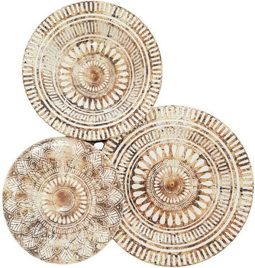 Oriana Ferelli Ethnic Bej Porțelan Set de Vase 20buc