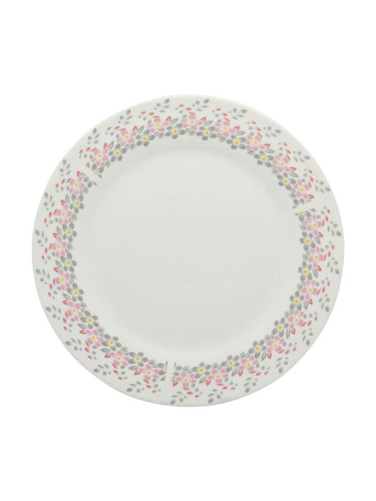 Ankor Porcelain Dinnerware Set Ροζ 20pcs