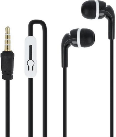 Forever CM-380 In-ear Handsfree με Βύσμα 3.5mm Μαύρο