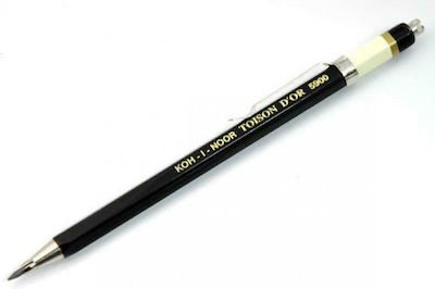 Koh-I-Noor Mechanical Pencil for Drawing with Sharpener Black