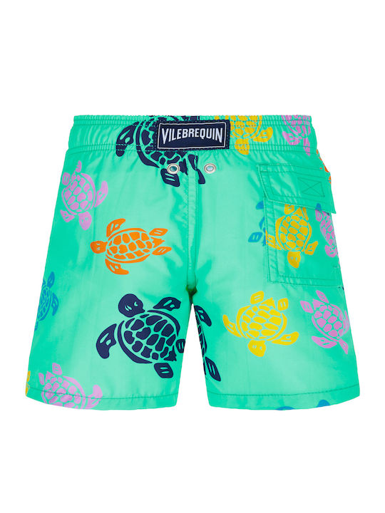 Vilebrequin Kids Swimwear Swim Shorts Green
