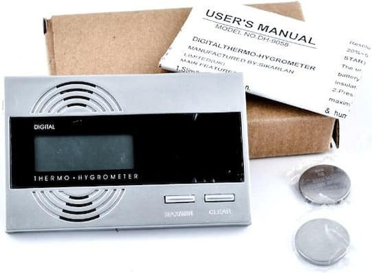 Digital Igrometru pentru Articole de Fumat 9cmx0.8cmx5.7cmcm.