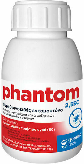 Gemma Phantom 2.5 EC Deltamethrin Flüssiges Insektizid für Läuse & Threipes 100ml