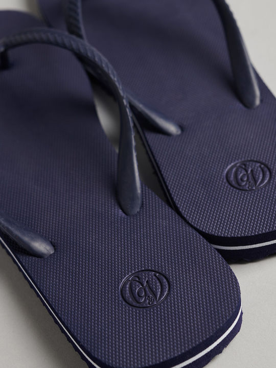 Ovin Vintage Classic Flip Flops Women's Flip Flops Rich Navy
