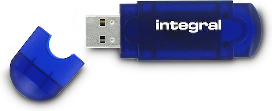 Integral 32GB USB 2.0 Stick Μπλε