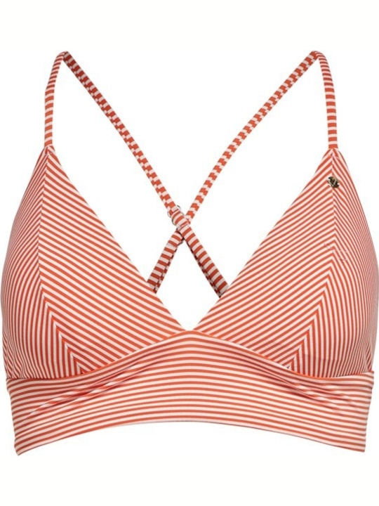 Kitty Brief Bikini Τριγωνάκι με Ενίσχυση Red Clay