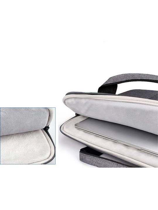 Tech-Protect Pocketbag Τσάντα Ώμου / Χειρός για Laptop 14" Dark Grey
