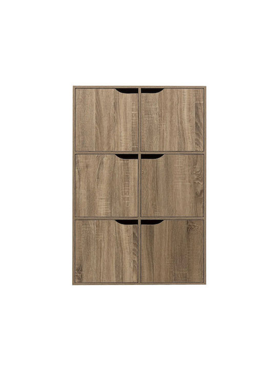 Schrank Boden Coffee 67.5x32x100.5cm