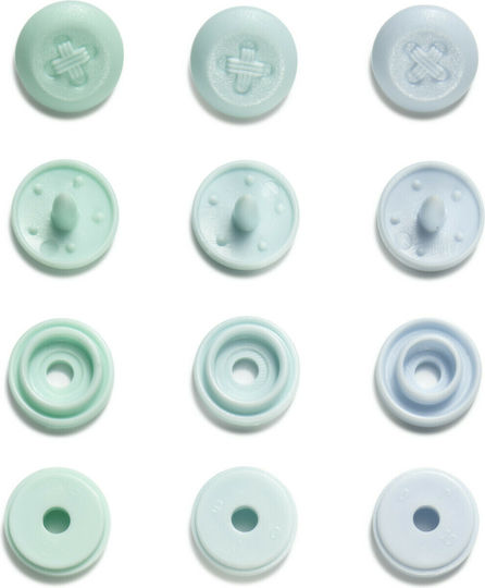 Prym Color Snaps Κούμπωμα Ρούχων από Πλαστικό 0.9εκ. 36τμχ