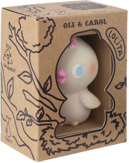Oli&Carol Teether Bird from Rubber for 0 m+
