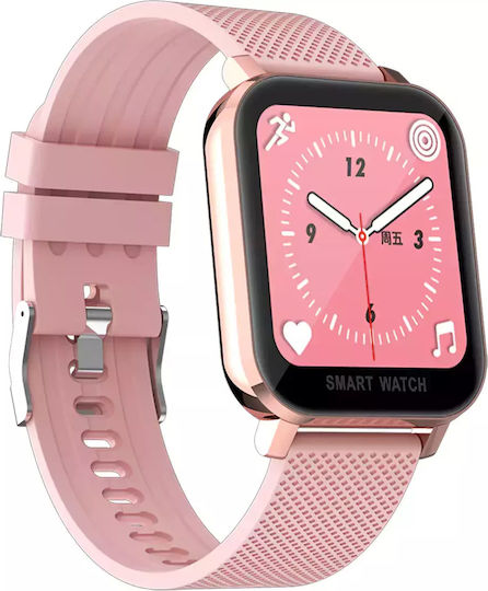 DAS.4 SL44 36mm Smartwatch mit Pulsmesser (Rosa)