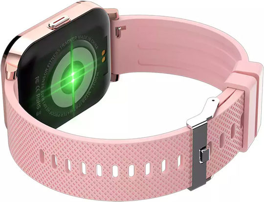 DAS.4 SL44 36mm Smartwatch mit Pulsmesser (Rosa)