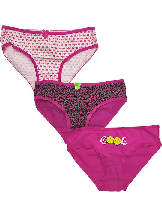 Minerva Cool Kids' Set with Briefs Multicolored 3pcs