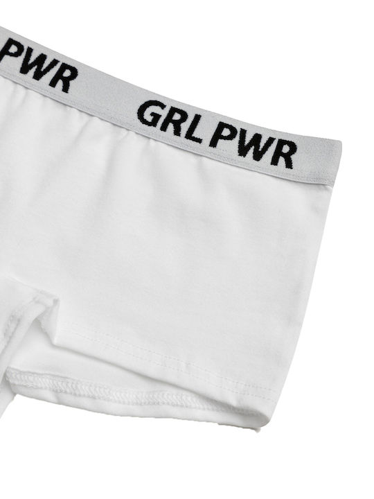 Minerva Kids' Brief White