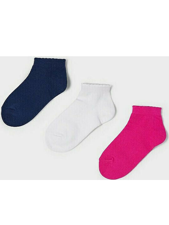 Mayoral Kids' Ankle Socks Ecofriends Multicolored 3 Pairs