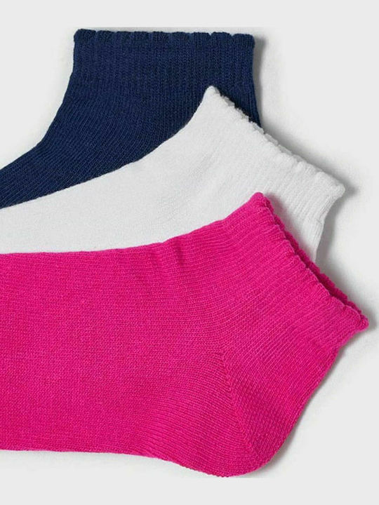 Mayoral Kids' Ankle Socks Ecofriends Multicolored 3 Pairs