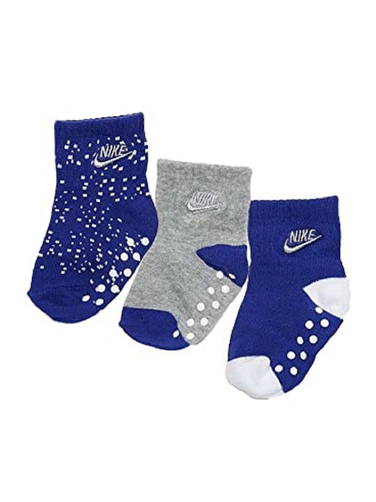 Nike Παιδικά Σοσόνια για Αγόρι Μπλε 3 Ζευγάρια
