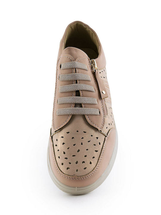 2222 Γυναικεία Ανατομικά Sneakers Ροζ