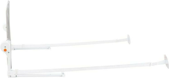 Kikka Boo I Am Safe Foldable Bed Rail Guard Simple Placement made of Fabric in Gray Color 102x35x42εκ. 1pcs