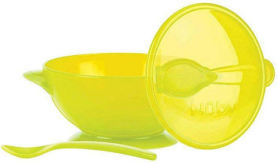 Nuby Παιδικό Μπωλ Φαγητού Πράσινο
