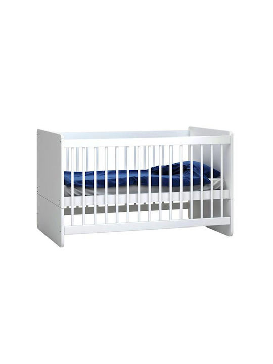 Bebejou Maxim Nursery Furniture Set with Bed & Changing Table White