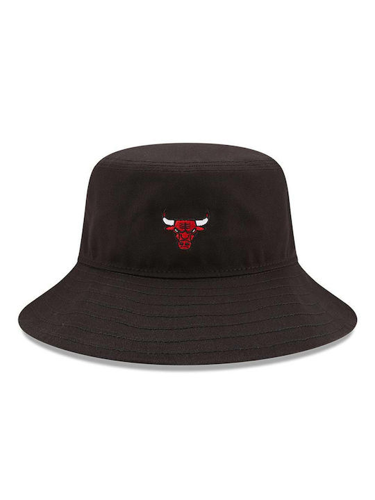 New Era Chicago Bulls Υφασμάτινo Ανδρικό Καπέλο Στυλ Bucket Μαύρο