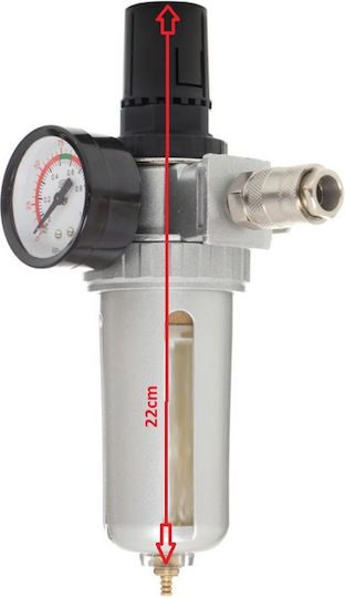 Tagred TA138 Regulator de filtrare a apei 1/4"