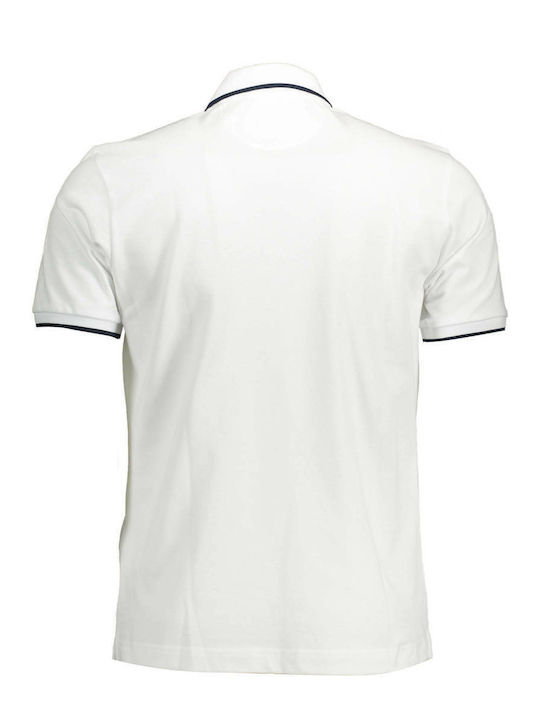 La Martina Men's Short Sleeve Blouse Polo White