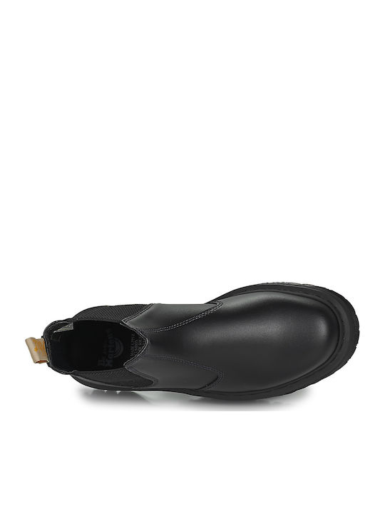 2976 Quad Leather Black Chelsea Boots