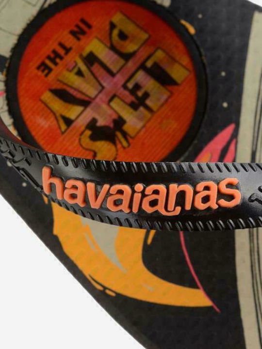 Șlapi pentru copii Flip Flops Negre