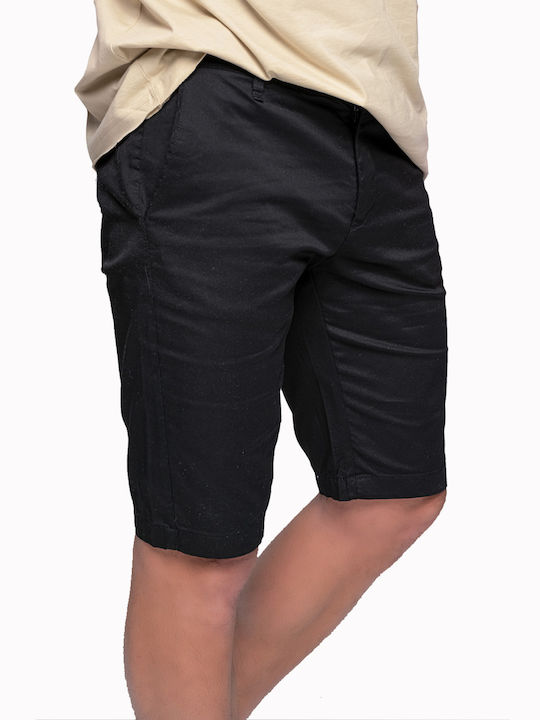 0579 Men's Shorts Chino Black