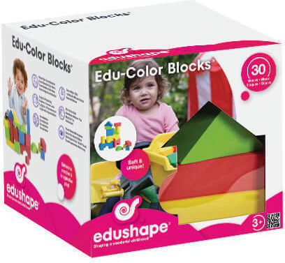 Edushape Blocks for 2+ years Years 30pcs