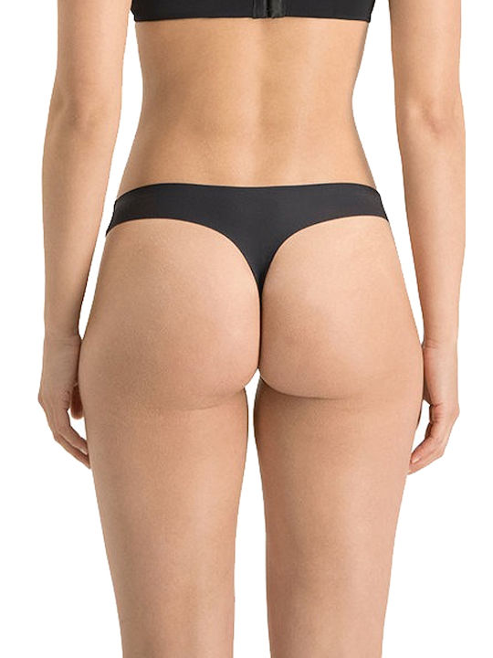 Puma Women's String 2Pack Seamless Black