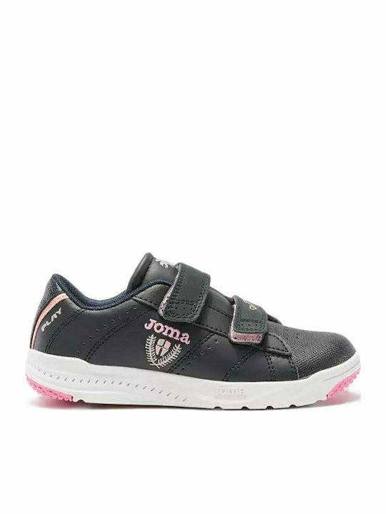 Play Jr Παιδικά Sneakers με Σκρατς Navy Μπλε
