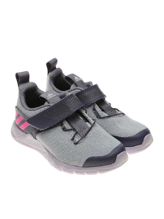 RapidaFlex Αθλητικά Παιδικά Παπούτσια Running με Σκρατς Tech Purple / Shock Pink / Purple Tint