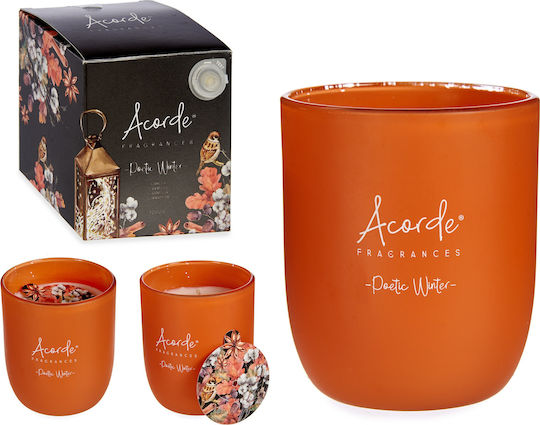 BigBuy Aromatische Kerze im Gefäß Zimt/Poetisches Wasser