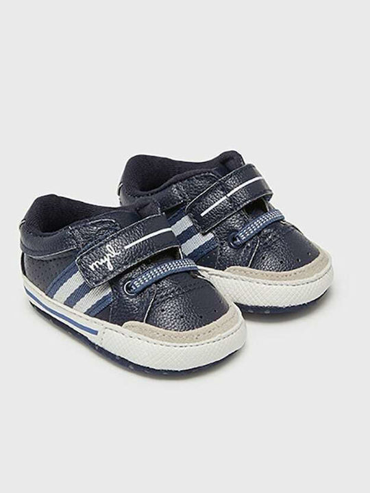 Mayoral Βρεφικά Sneakers Αγκαλιάς Navy Μπλε