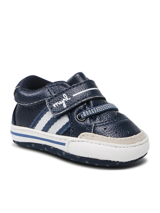 Mayoral Βρεφικά Sneakers Αγκαλιάς Navy Μπλε