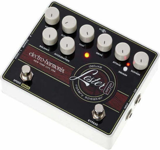 Electro-Harmonix Lester G Deluxe Rotary Speaker Педал Симулатор Електрическа китара
