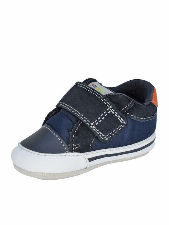 Geox Βρεφικά Sneakers Αγκαλιάς Navy Μπλε Ian
