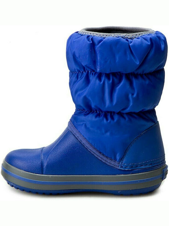 Puff Anatomical Kids Snow Boots Blue