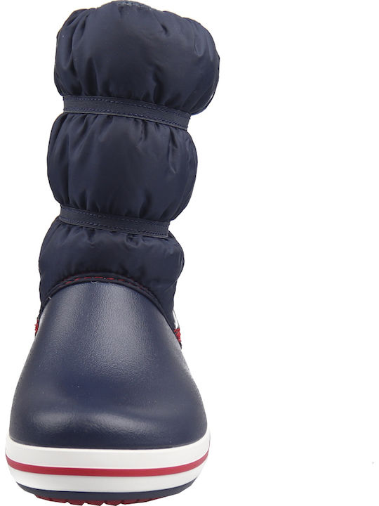 Puff Anatomische Kinder-Schneestiefel Marineblau