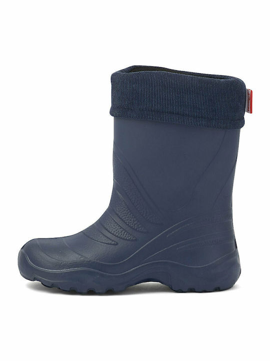 Παιδικές Γαλότσες με Εσωτερική Επένδυση 861 Navy Μπλε