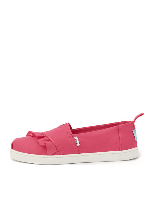 Kids Espradrilles Slip-On Red Alpargata