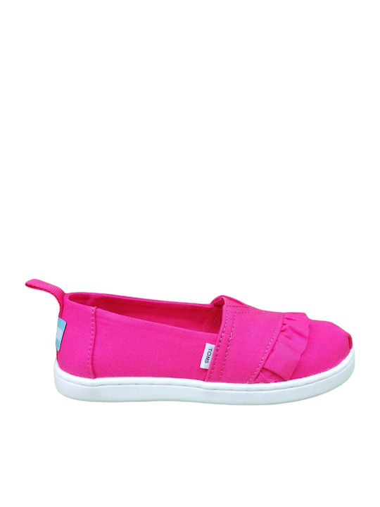 Kids Espradrilles Slip-On Red Alpargata